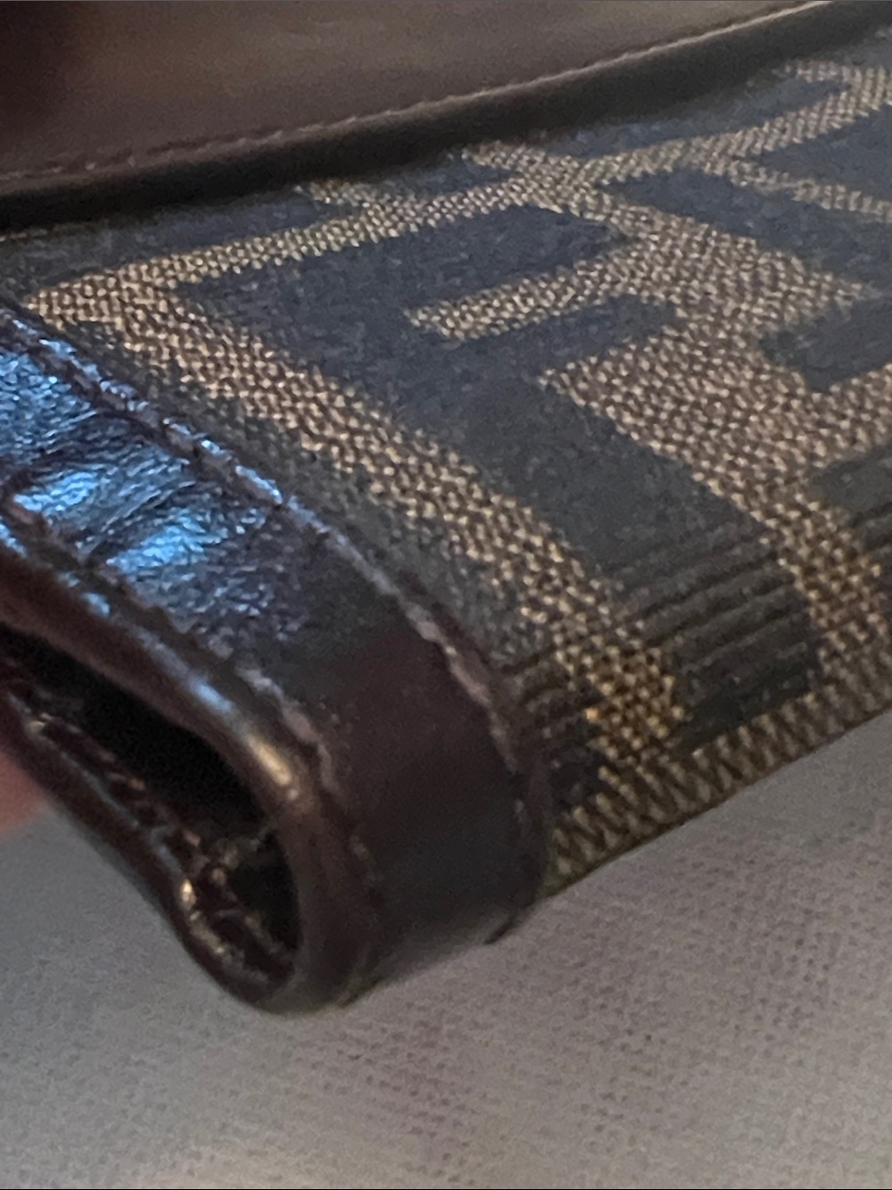 Fendi Dark Brown Zucca FF Logo Bifold Wallet - Picture 15 of 15